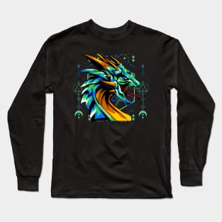 dragon water Long Sleeve T-Shirt